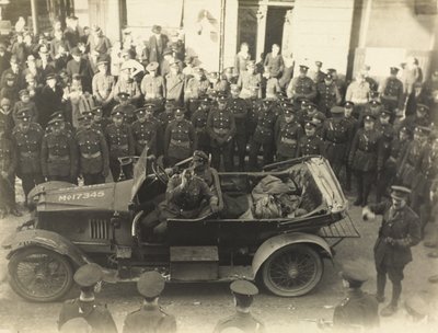 Fra et album med 134 fotografier assosiert med første verdenskrig, vestfronten, 1914-18 av English Photographer
