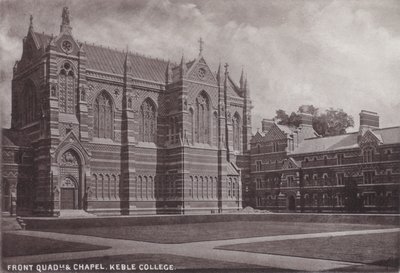 Front Quadrangle and Chapel, Keble College av English Photographer