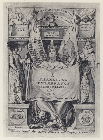 G Carleton, A Thankfull Remembrance, R Mylbourn og H Robinson 1624 (s/hvitt-bilde) av English Photographer