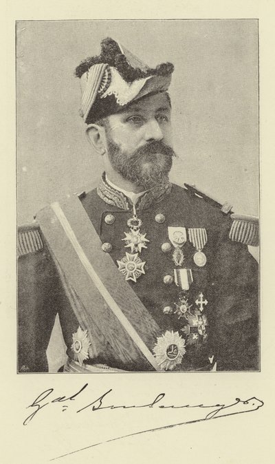 General Boulanger av English Photographer
