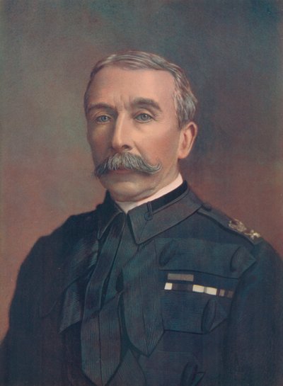 General E. F. Chapman. Kommanderer troppene i Skottland av English Photographer