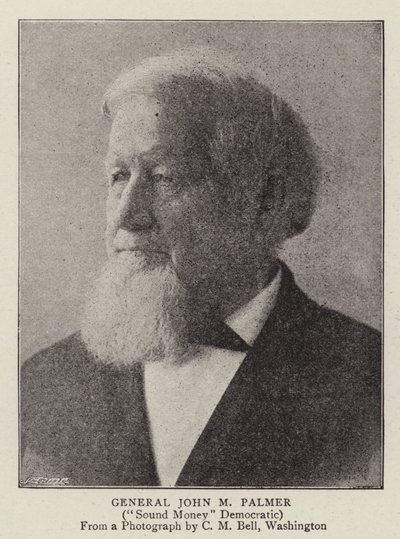 General John M Palmer av English Photographer