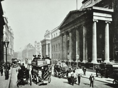 General Post Office, Saint Martins-le-Grand, City of London, 1890 av English Photographer
