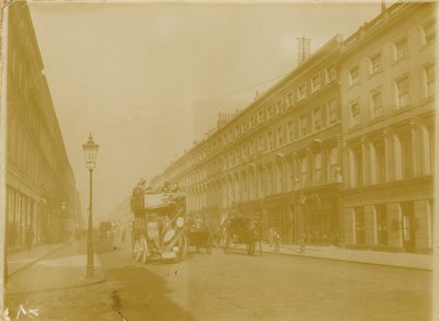Generell utsikt over Baker Street av English Photographer