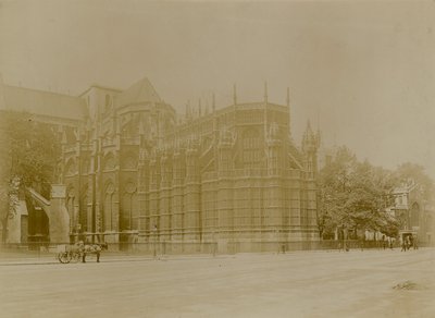 Generell utsikt over Poets Corner i Westminster Abbey av English Photographer