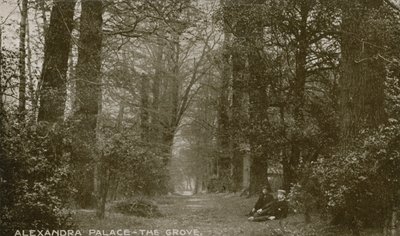 Generell utsikt over The Grove ved Alexandra Palace av English Photographer