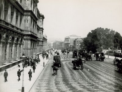 Generell utsikt over Whitehall av English Photographer