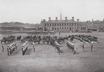Glasgow: Maryhill Barracks (s/hv-bilde) av English Photographer