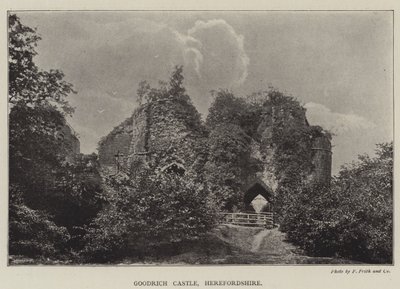 Goodrich Castle, Herefordshire av English Photographer