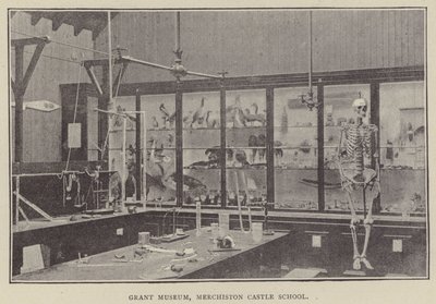 Grant Museum, Merchiston Castle School (gravering) av English Photographer