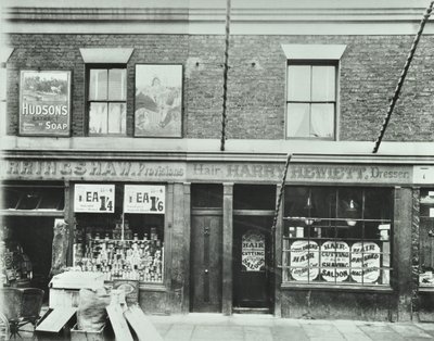 Grønne kjøpmenn, 5 Albert Road 97.0 ALB, 1899 av English Photographer