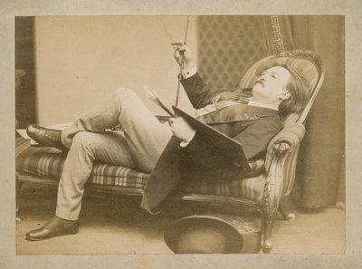 Gustave Dore, rundt 1860 av English Photographer