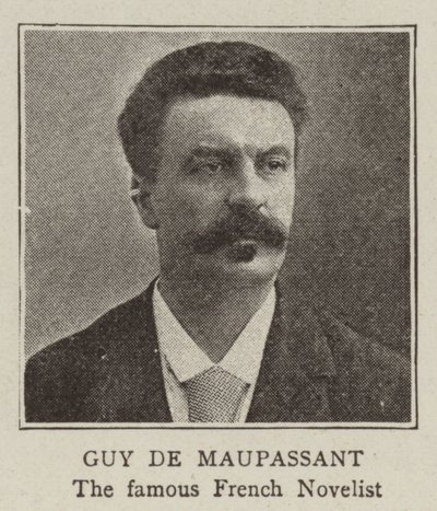 Guy de Maupassant av English Photographer