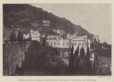 Gwrych Castle, Abergele, Nord-Wales, setet til jarlen av Dundonald av English Photographer
