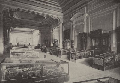 Hall of the Royal Mummies, som inneholder mumien til Rameses II, undertrykkeren av Israels barn av English Photographer