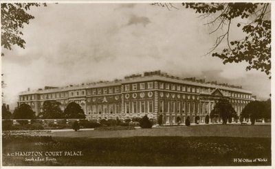 Hampton Court Palace, sør- og østfronter av English Photographer
