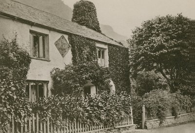 Hartley Coleridges Cottage, Grasmere av English Photographer