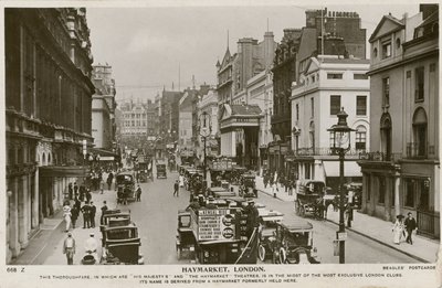 Haymarket, London av English Photographer