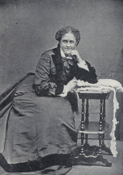 Helen Hunt Jackson (s/hvitt bilde) av English Photographer