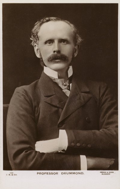 Henry Drummond (1850-1897), skotsk evangelist, forfatter og foreleser av English Photographer