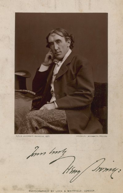 Henry Irving av English Photographer