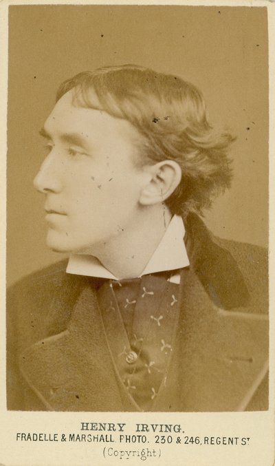Henry Irving, skuespiller av English Photographer