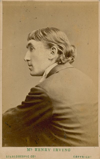 Henry Irving, skuespiller av English Photographer