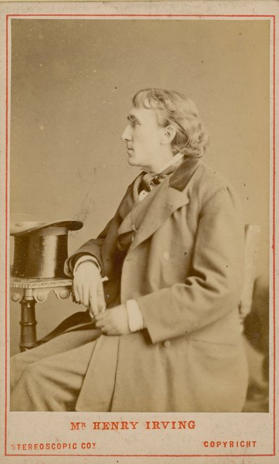 Henry Irving, skuespiller av English Photographer
