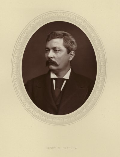 Henry M Stanley av English Photographer