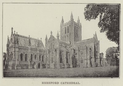 Hereford katedral av English Photographer