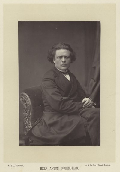 Herr Anton Rubinstein av English Photographer
