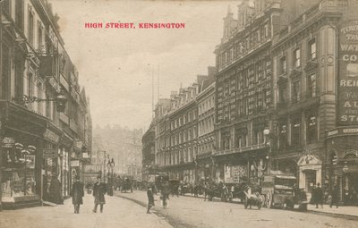High Street, Kensington av English Photographer