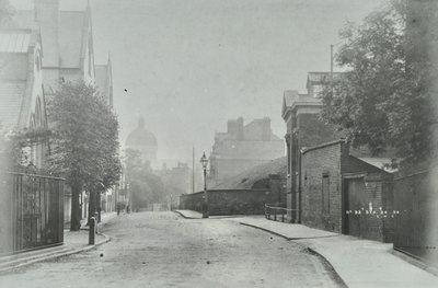 Highgate Archway: vestlig tilnærming, 1896 av English Photographer