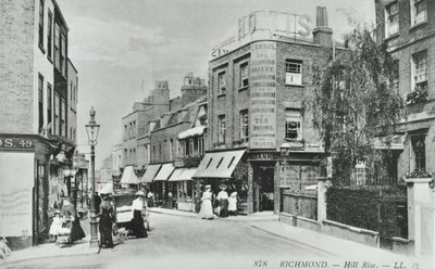 Hill Rise, Richmond: generell utsikt, 1895 av English Photographer