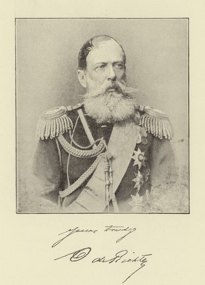 Hans eksellens general de Richter av English Photographer