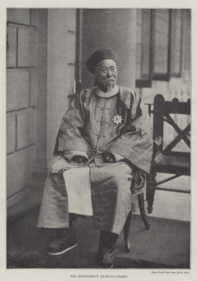 Hans eksellens Li-Hung-Chang av English Photographer