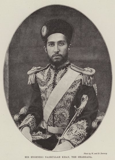 Hans Høyhet Nasrullah Khan, Shahzada av English Photographer