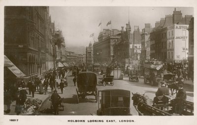 Holborn ser østover, London av English Photographer