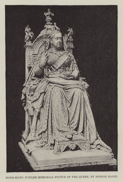 Hong-Kong Jubilee Memorial Statue of Queen, av Signor Raggi av English Photographer