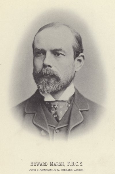 Howard Marsh, FRCS (s/h-bilde) av English Photographer
