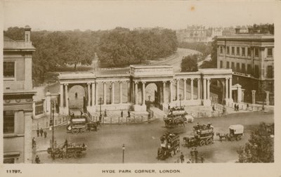 Hyde Park Corner, London av English Photographer