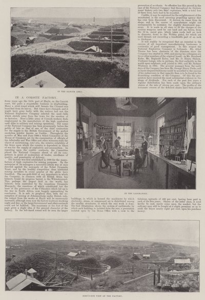 I en Cordite-fabrikk av English Photographer