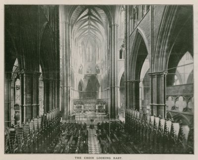 Interiøret i Westminster Abbey av English Photographer