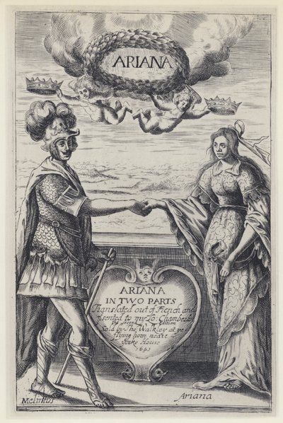 J Desmarets de Saint Sorlin, Ariana, J Haviland for T Walkley 1636 (s/hvitt-bilde) av English Photographer