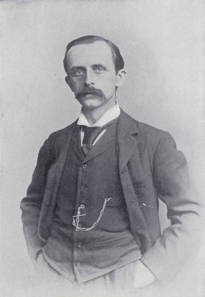 James M Barrie (s/hvitt bilde) av English Photographer