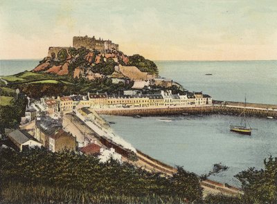 Jersey: Mount Orgueil Castle (farget bilde) av English Photographer