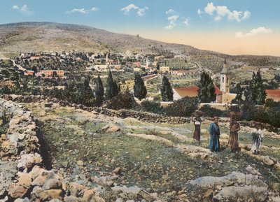 Jerusalem: San Juan i Montana (fargebilde) av English Photographer