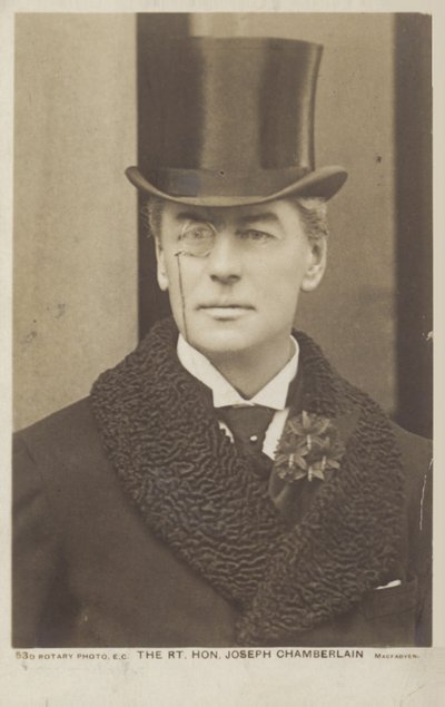 Joseph Chamberlain av English Photographer