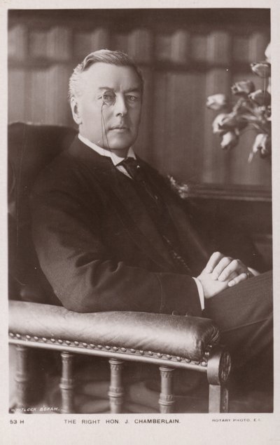 Joseph Chamberlain av English Photographer