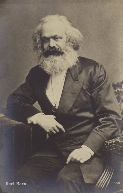 Karl Marx (1818–1883), tysk filosof, økonom, historiker og politisk teoretiker av English Photographer